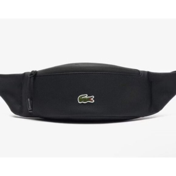 Lacoste Unisex Zippered Belt Bag NEW - Picture 1 of 2